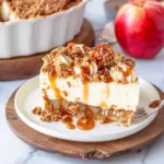 Apple Crisp Cheesecake