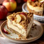 Apple Crumble Cheesecake