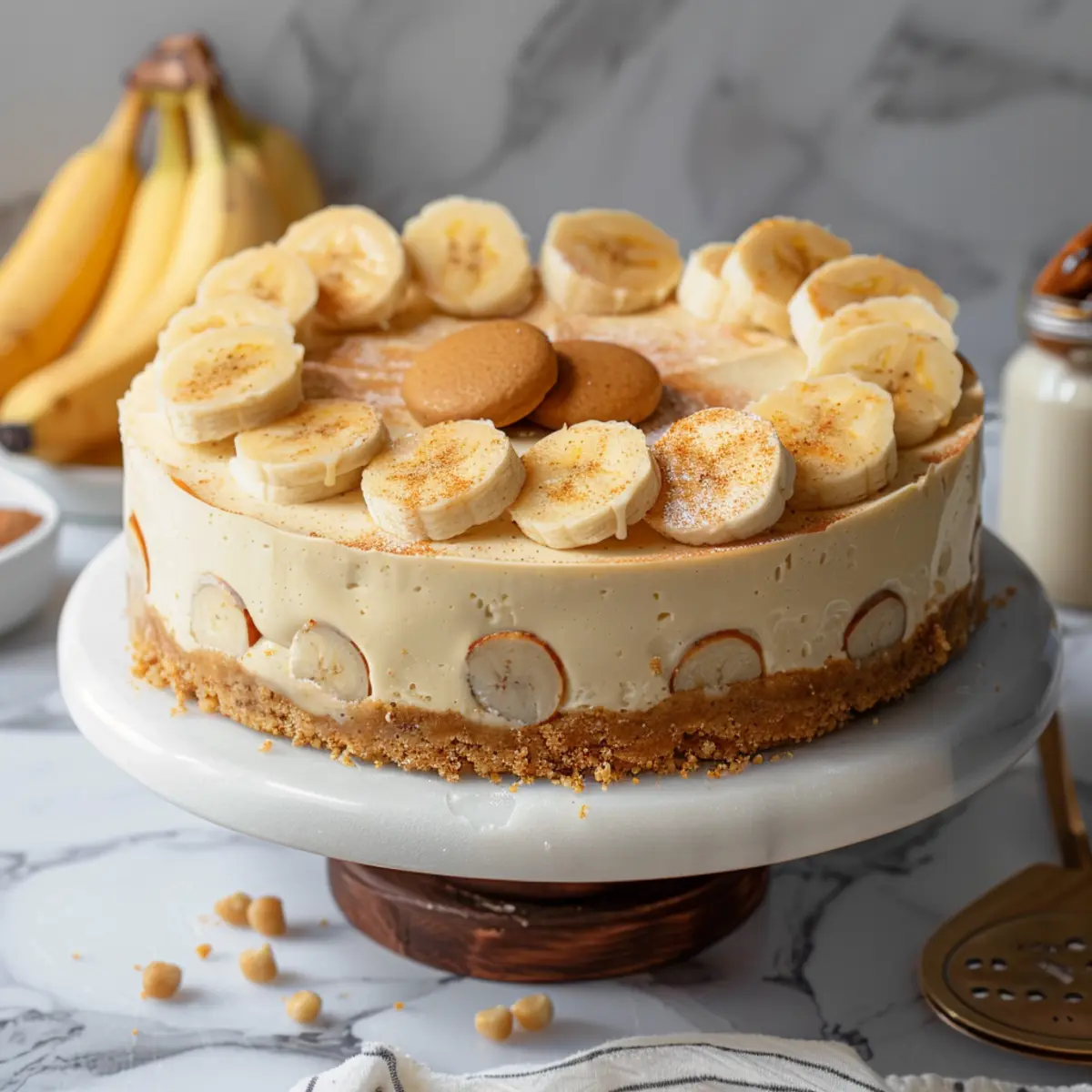 Banana Pudding Cheesecake dvt4ps