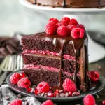 Chocolate Raspberry Layer Cake Recipe