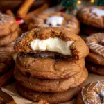 Gingerbread Cheesecake Cookies