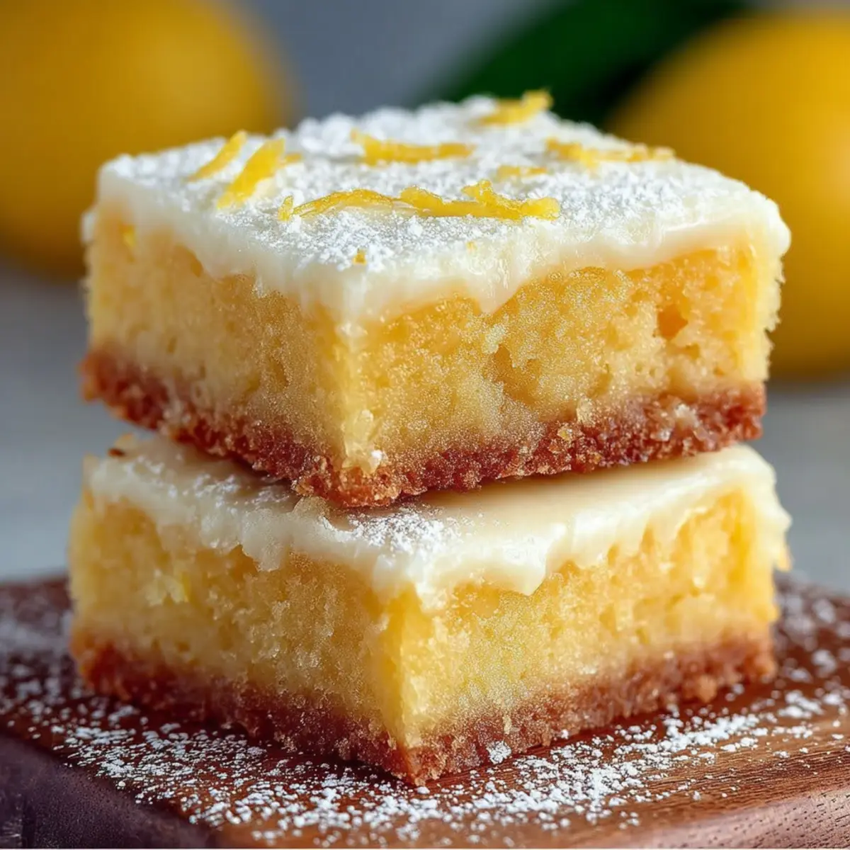 Lemon Brownie Bars Recipe shyq77