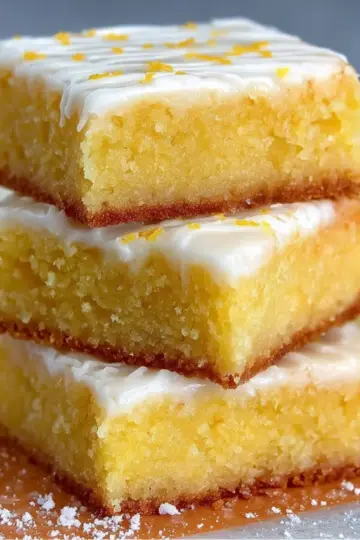 Lemon Brownie Bars Recipe t7bhlo