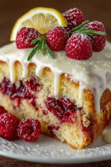 Lemon Raspberry Cake