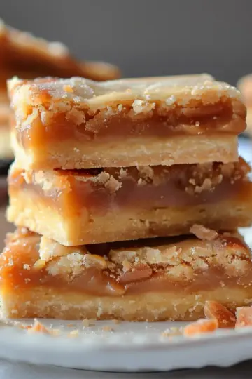 Salted Caramel Butter Bars