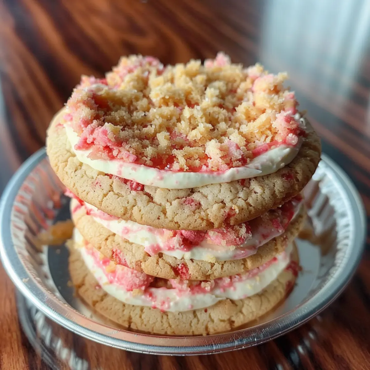 Strawberry Cheesecake Cookies gzfosc