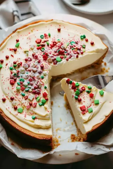 Sugar Cookie Cheesecake
