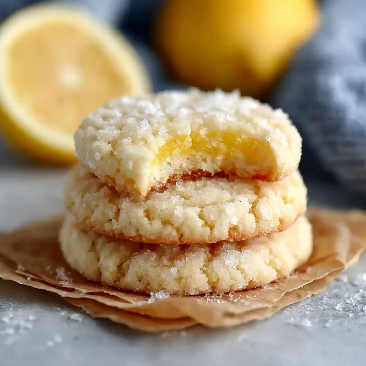lemon sugar cookies plssqz