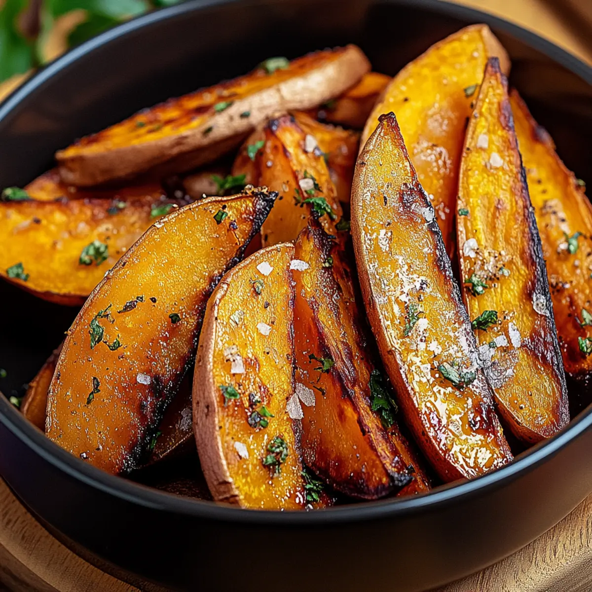 Air Fryer Sweet Potato Wedges Recipe