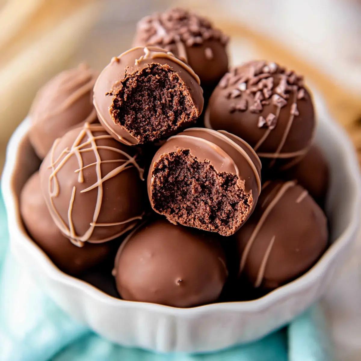 Brownie Balls Recipe iw5stk