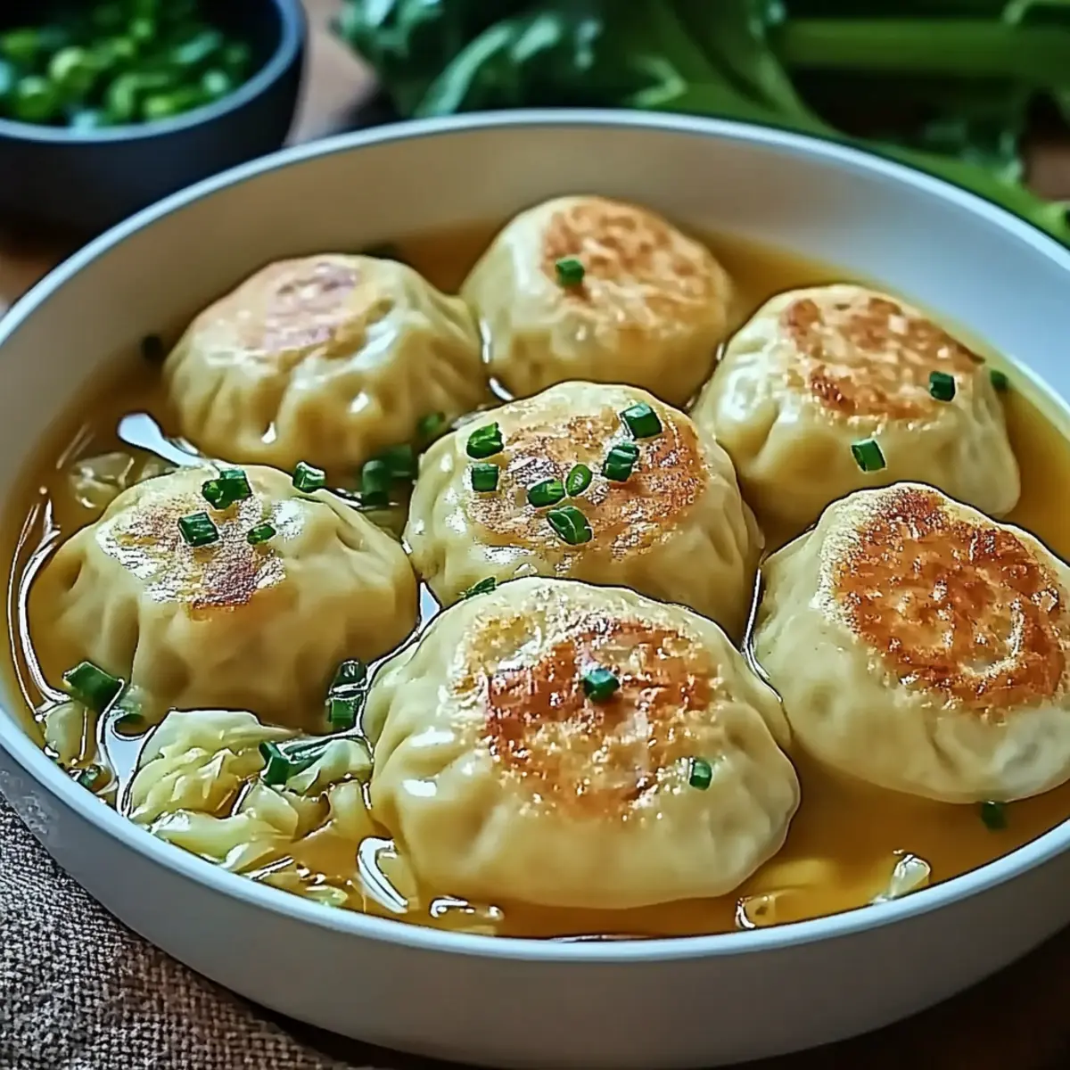 Cabbage and Dumplings