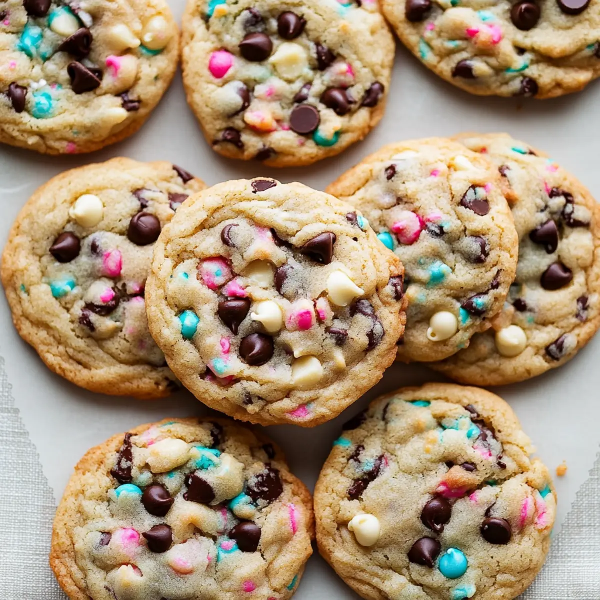 Cake Batter Chocolate Chip Cookies f7o6l7