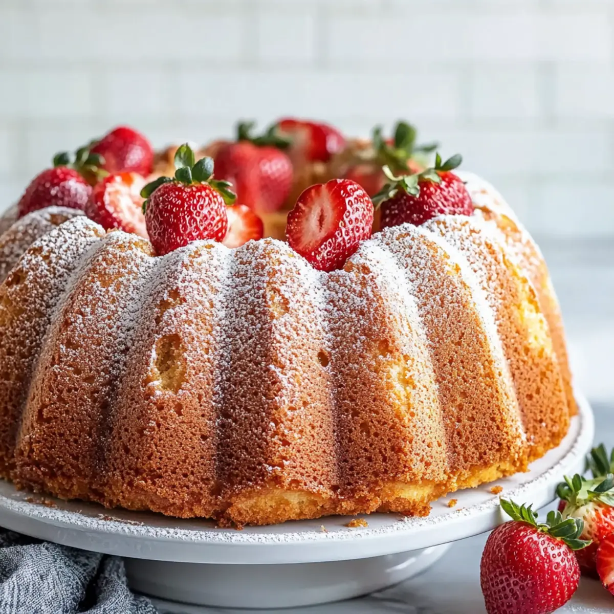 Cheesecake Stuffed Strawberry Bundt Cake rwtz3r