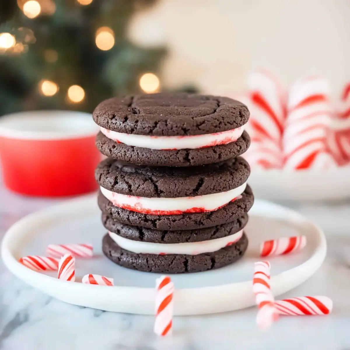 Chocolate Peppermint Sandwich Cookies qw9pr6
