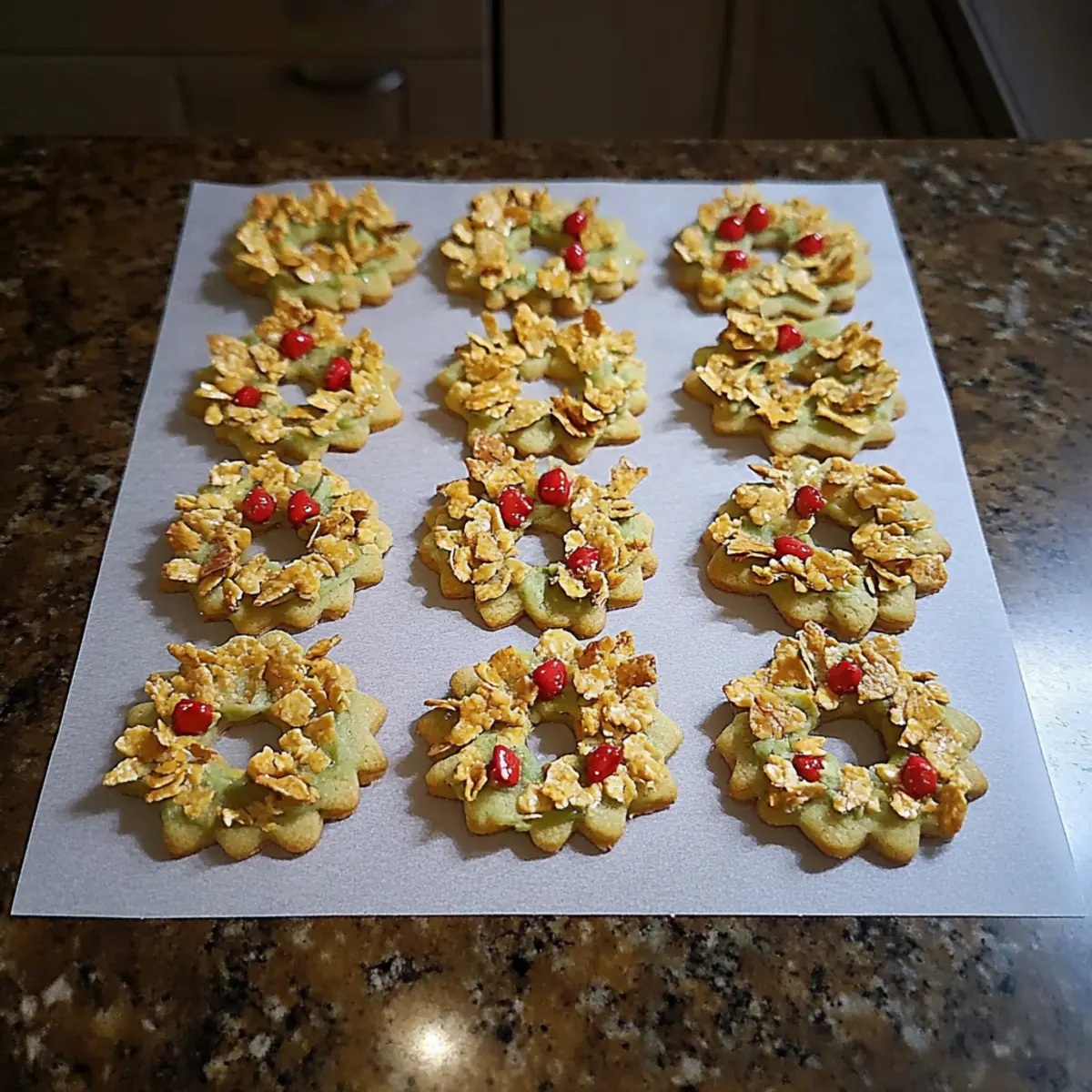 Easy Christmas Cornflake Wreath Cookies for Festive Fun 4 Christmas Cornflake Wreath Cookies
