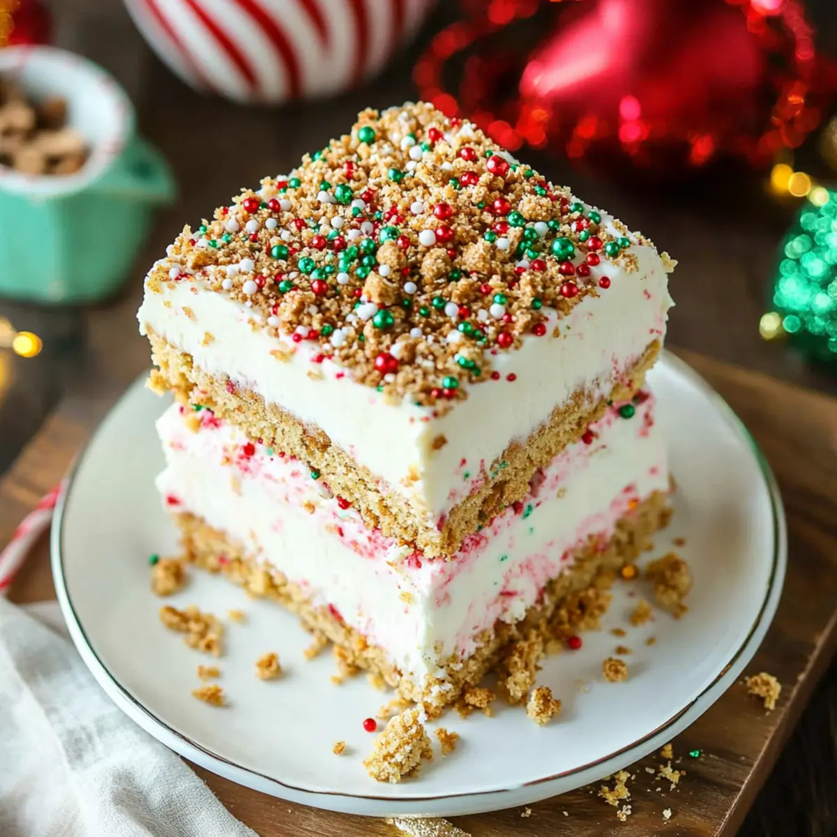 Christmas Crunch Cake