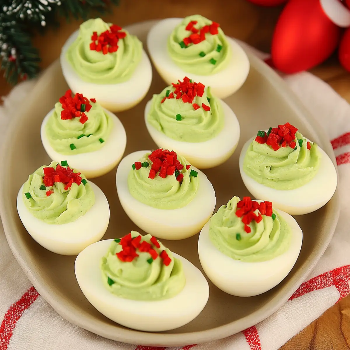 Christmas Deviled Eggs bqi10u
