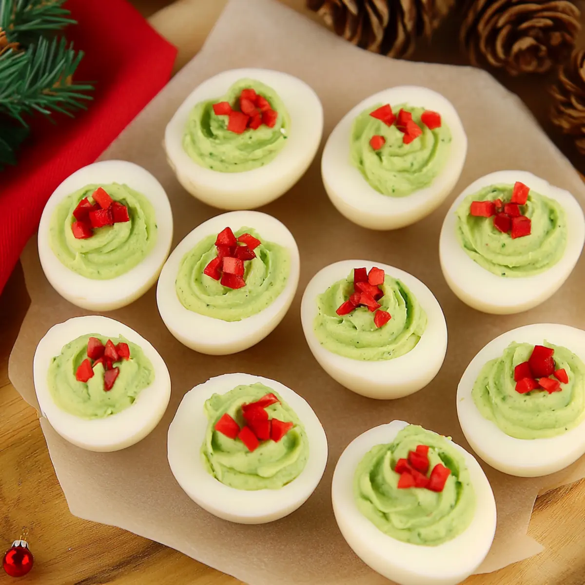 Christmas Deviled Eggs zuwj4y