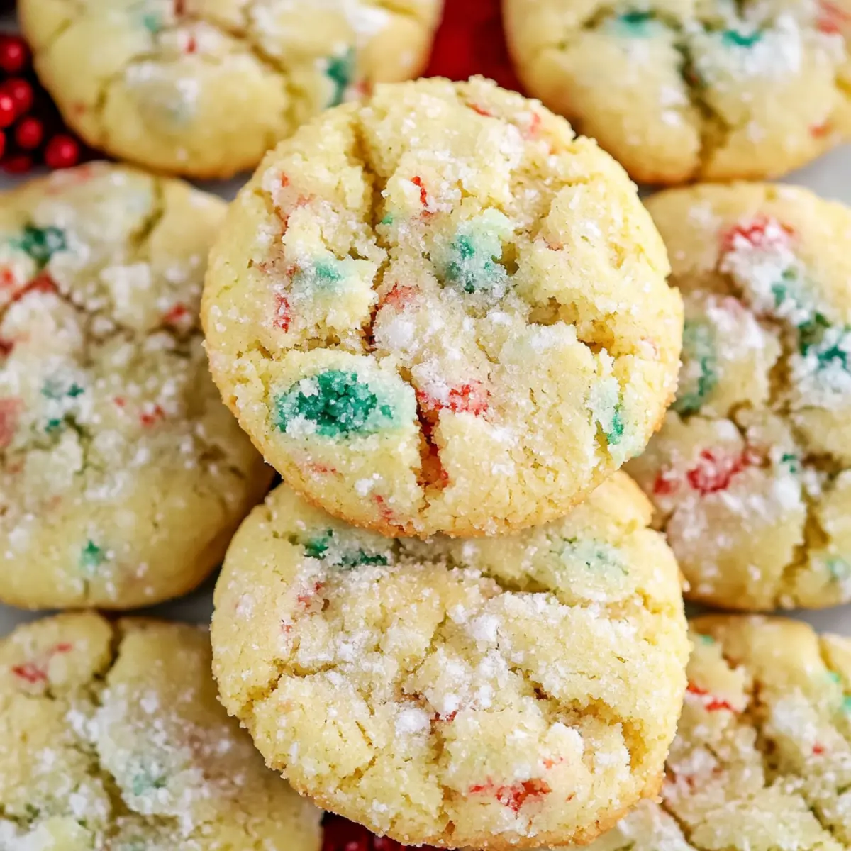Christmas Gooey Butter Cookies ygasae