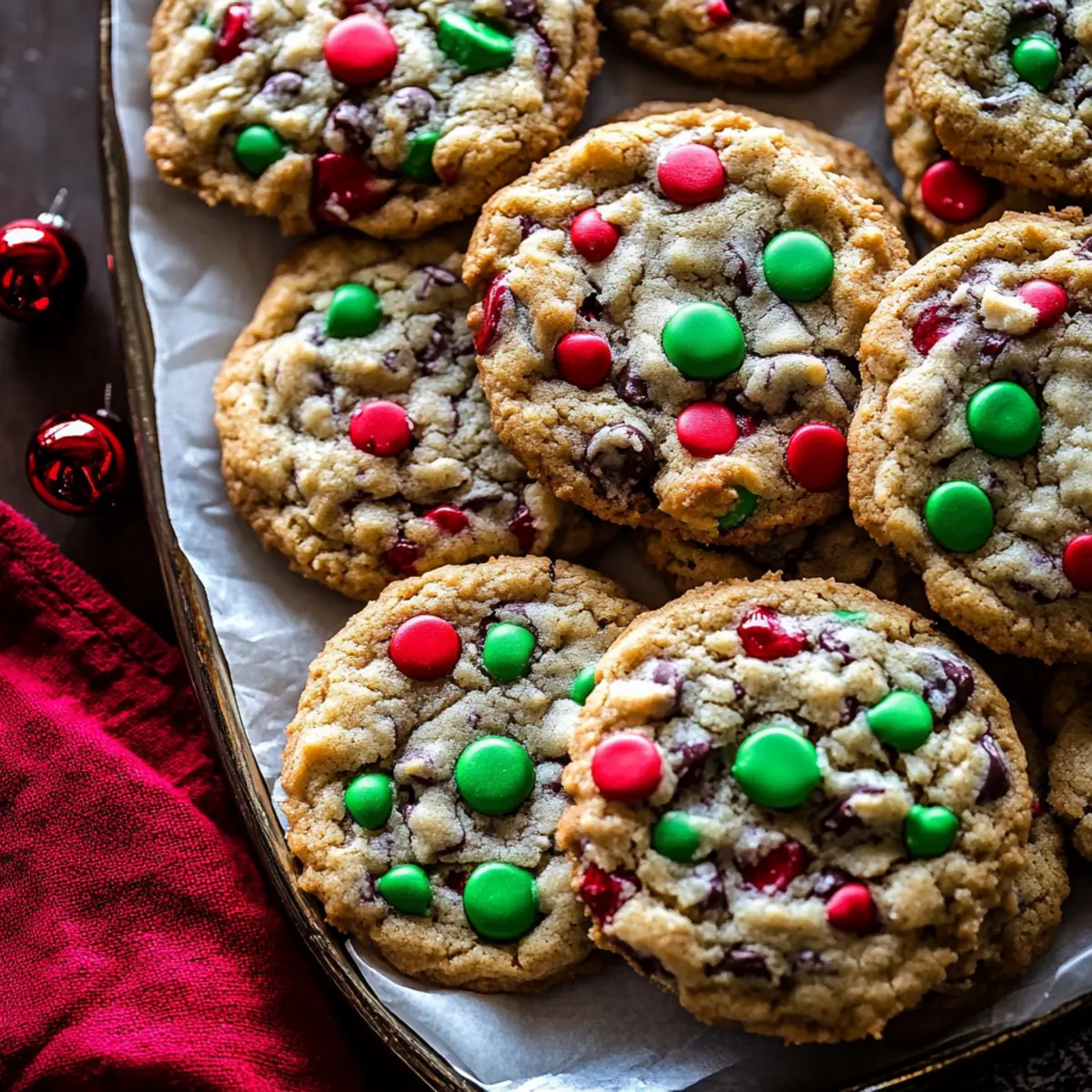 Christmas Monster Cookies 4 Christmas Monster Cookies