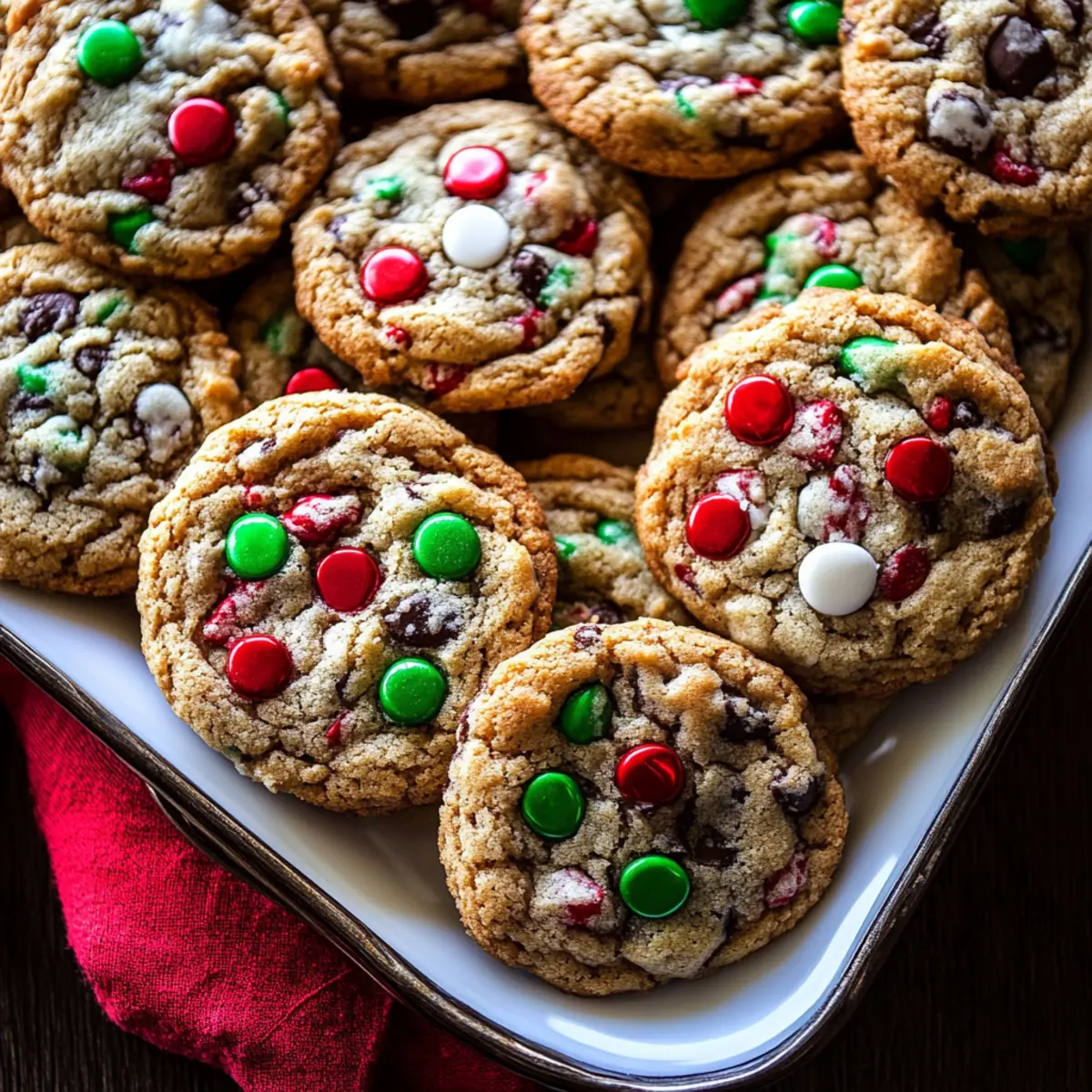 Christmas Monster Cookies gmfyvd