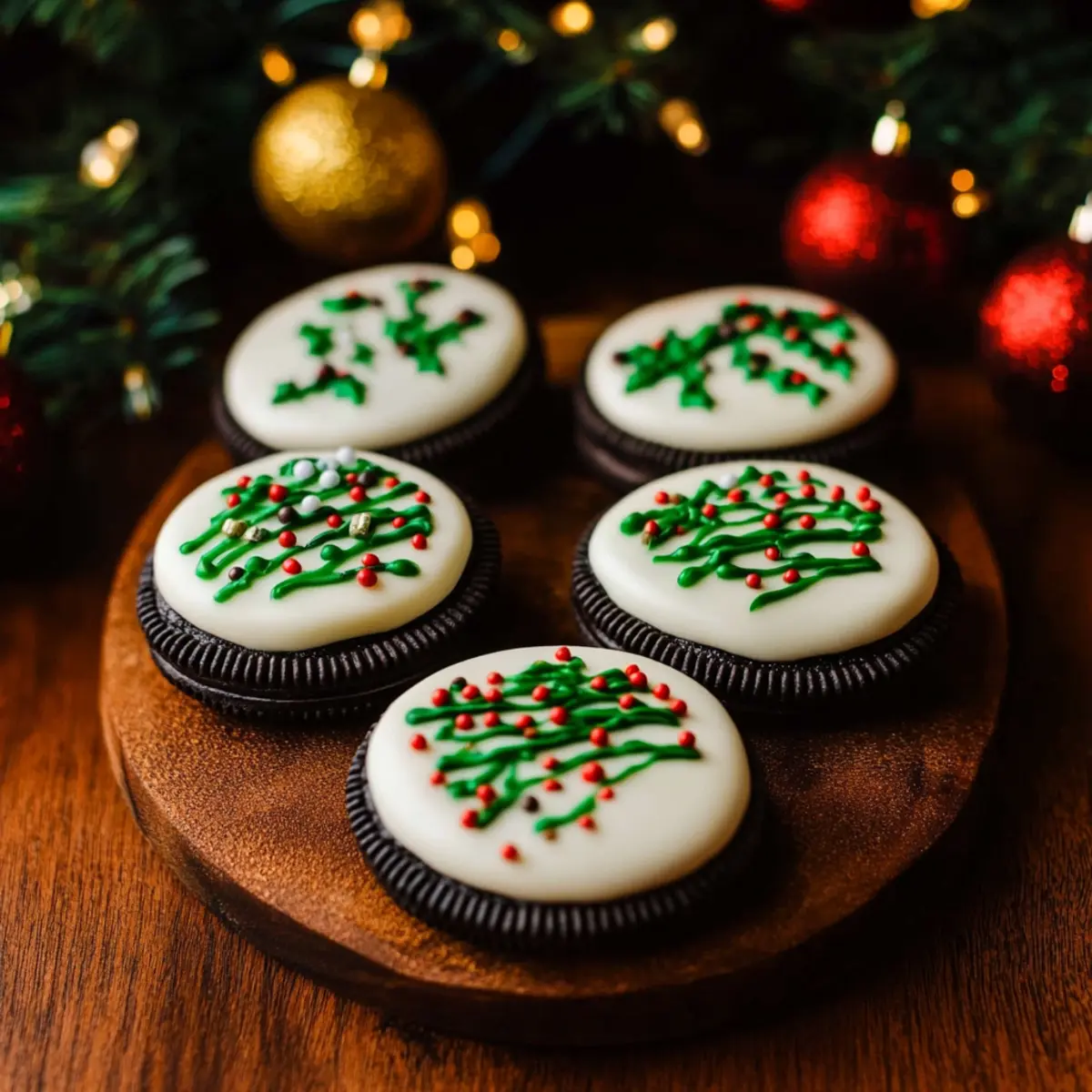 Easy Christmas Oreos 4 Christmas Oreos