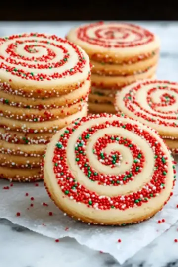 Christmas Pinwheel Cookies zyklol