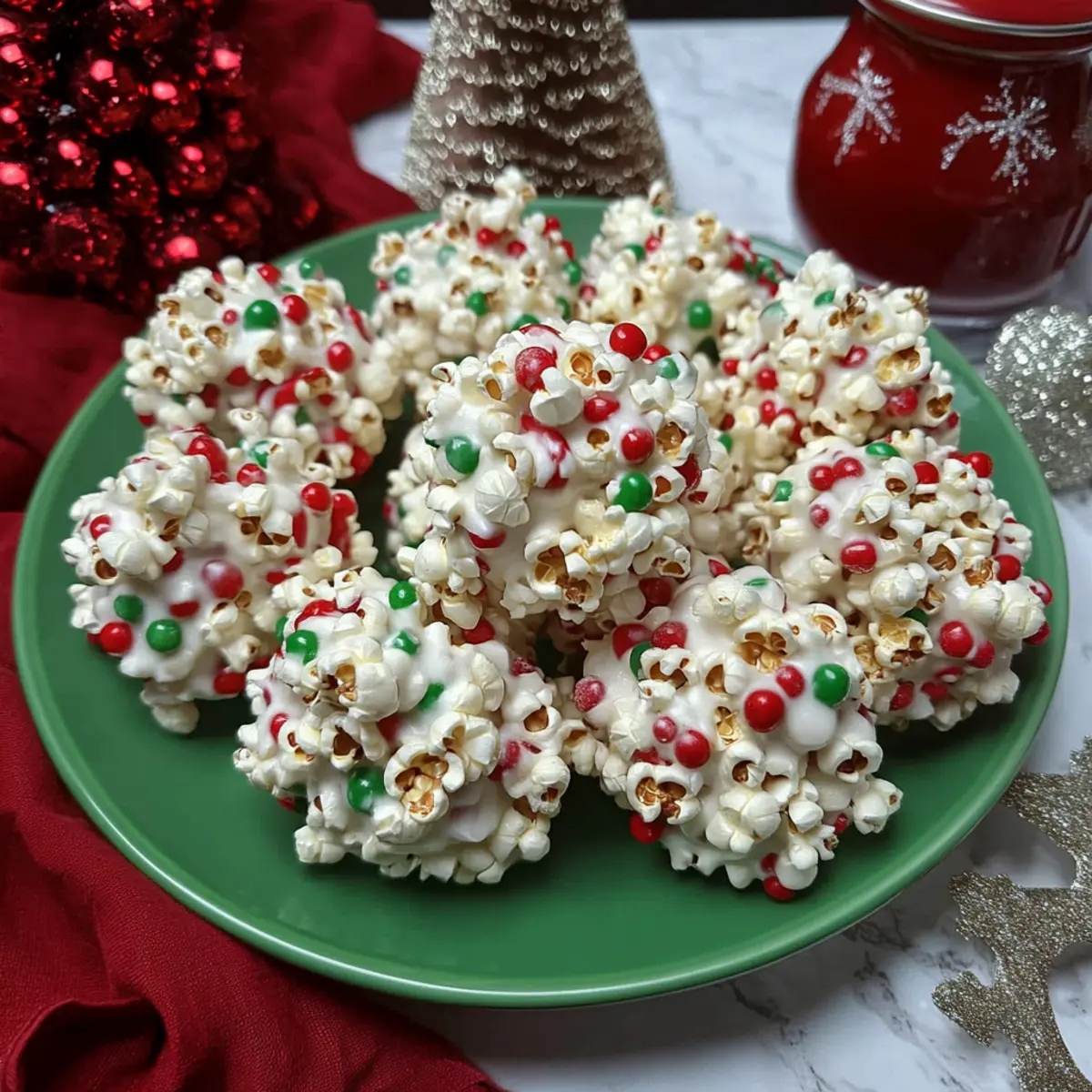 Christmas Popcorn Balls Recipe