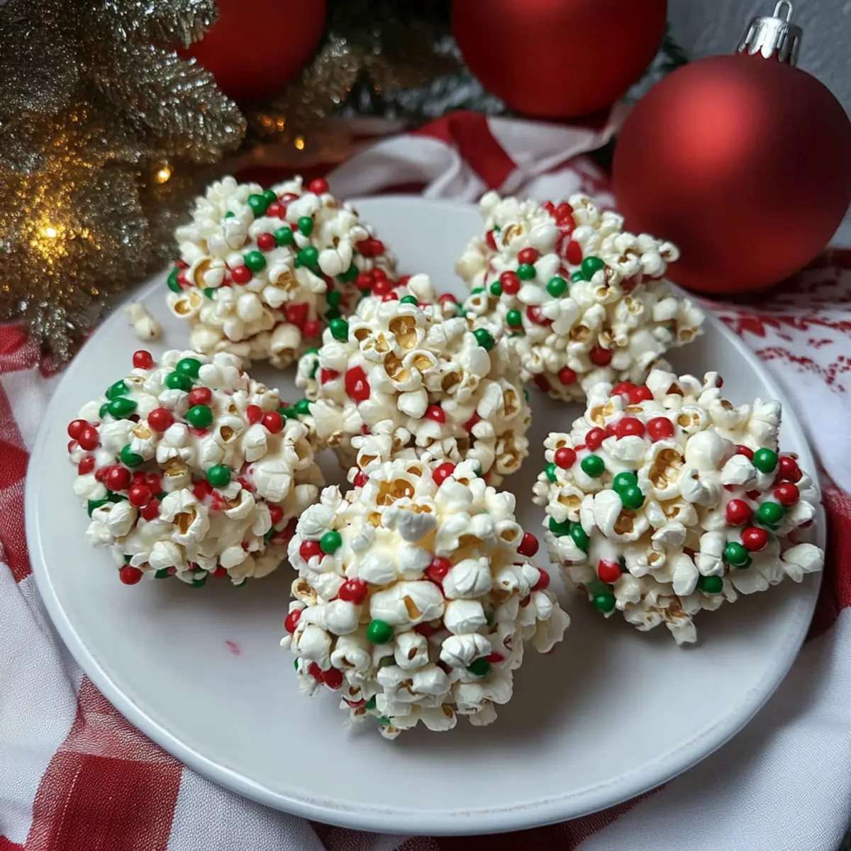 Christmas Popcorn Balls Recipe ytqhcw