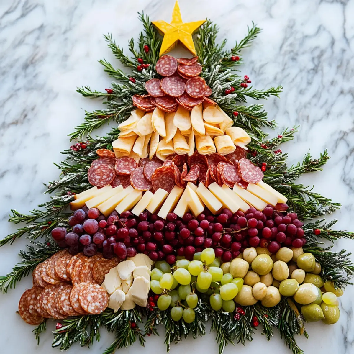 Christmas Tree Charcuterie Board rloqnh