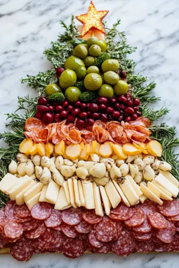 Christmas Tree Charcuterie Board z3j0ni