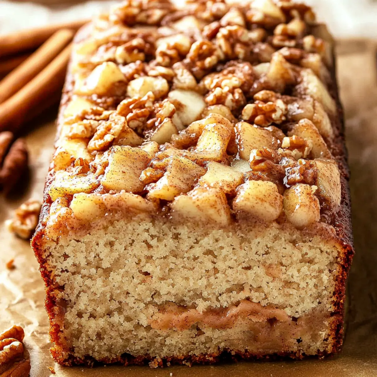 Cinnamon Apple Bread