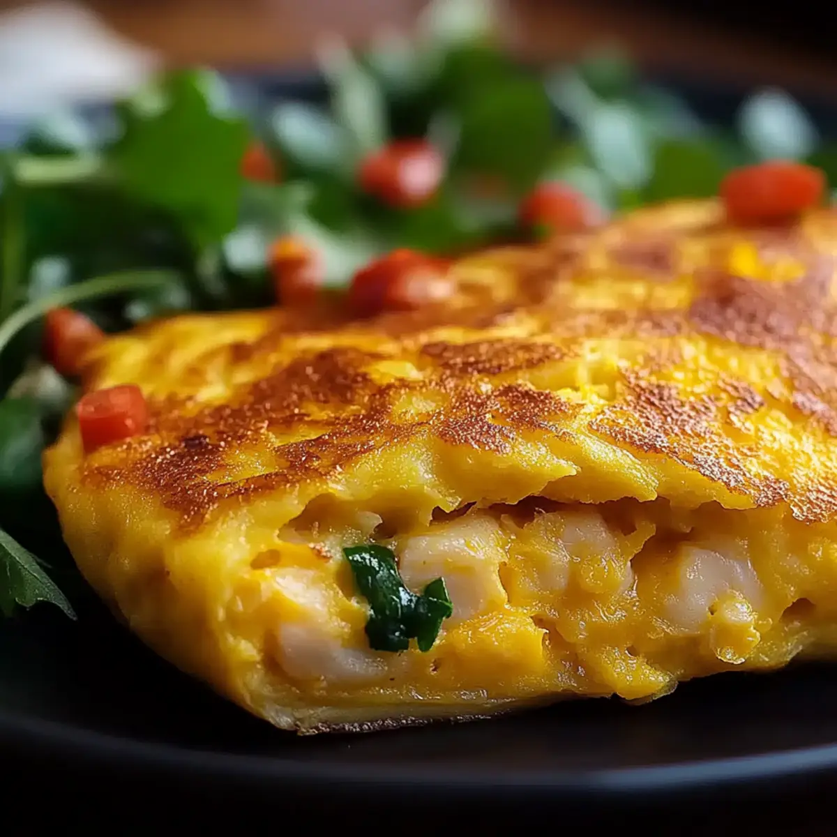 Crab Omelette