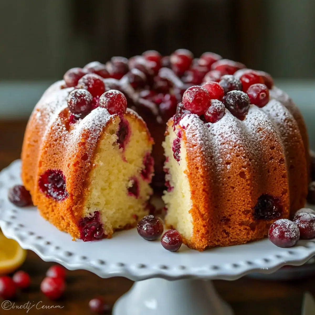 Cranberry Bundt Cake c6tlnu