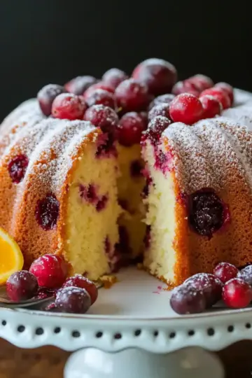 Cranberry Bundt Cake igcdpi