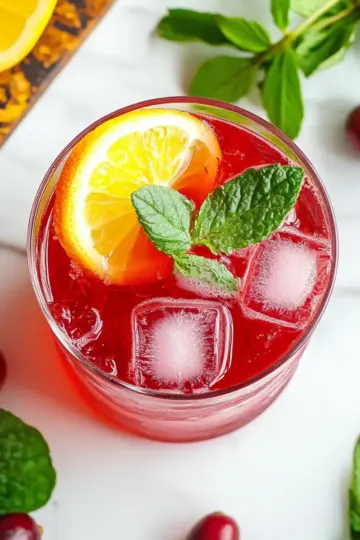 Cranberry Spritzer
