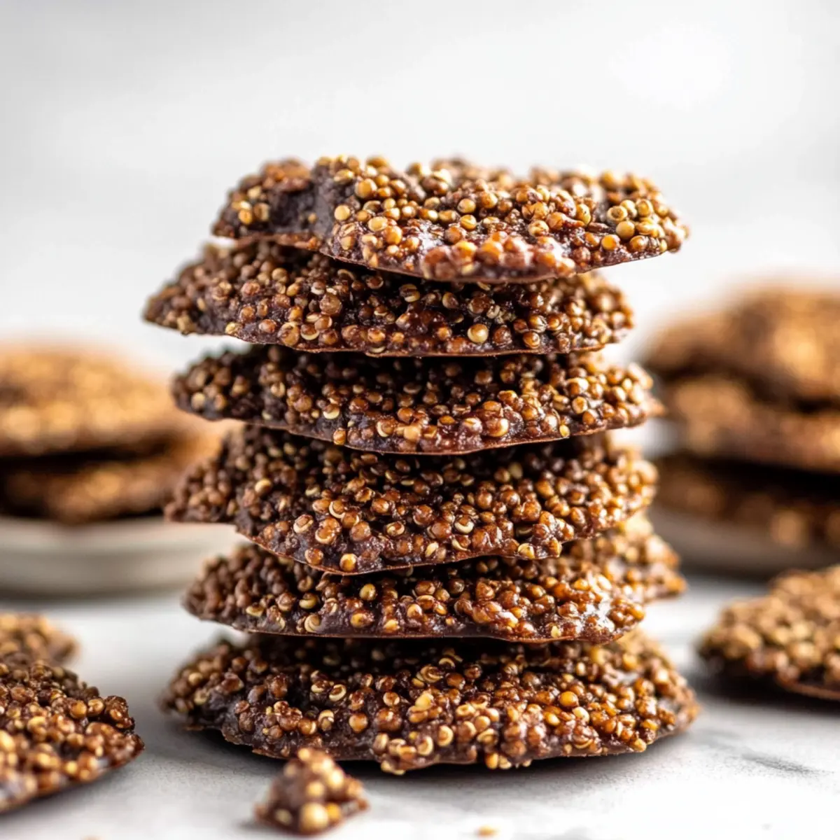 Crunchy Chocolate Quinoa Crisps z1llod