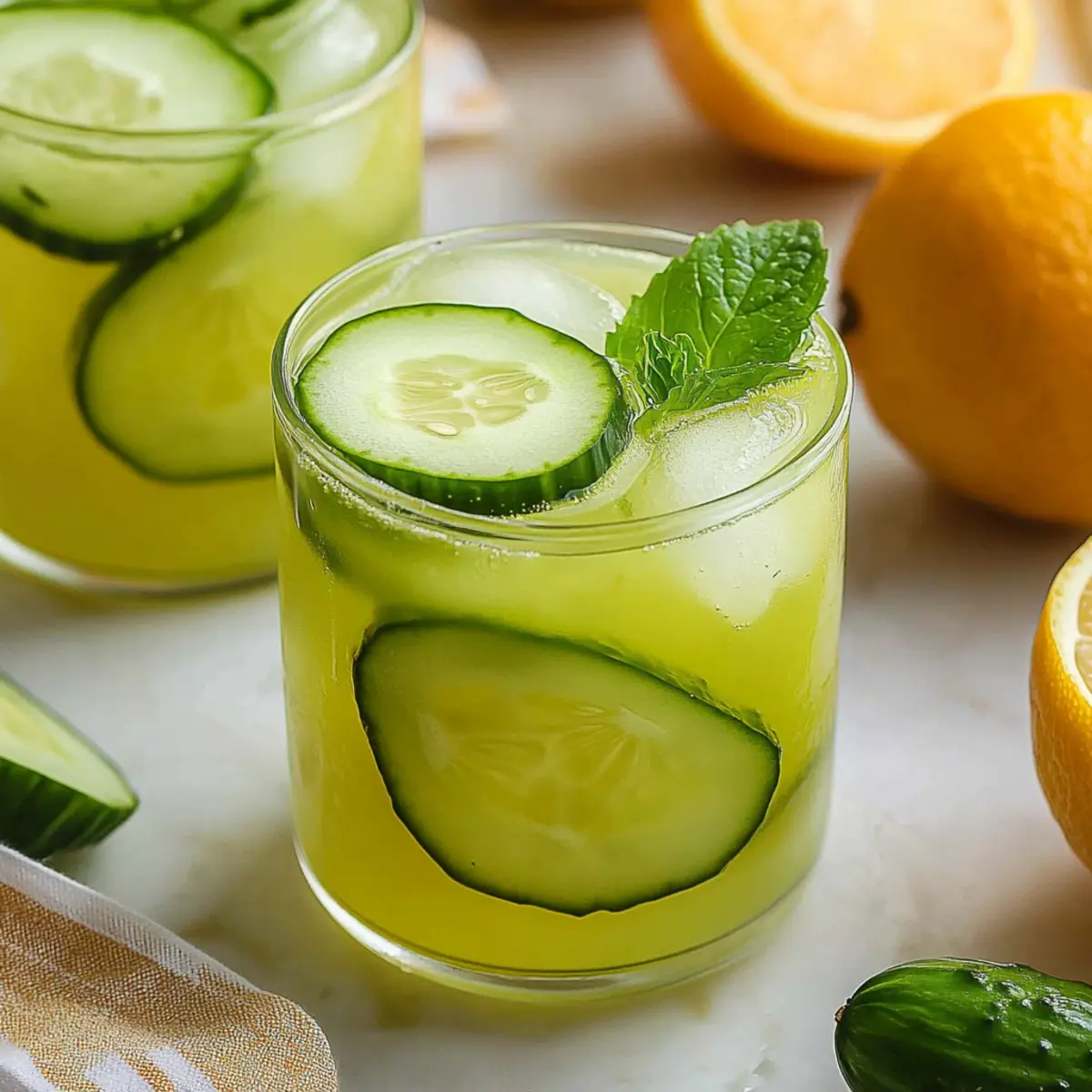Cucumber Lemonade jksvqq