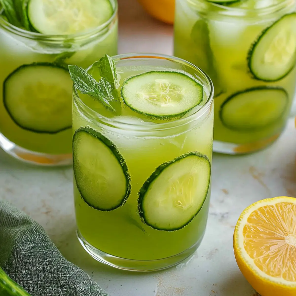 Cucumber Lemonade nyfcgl