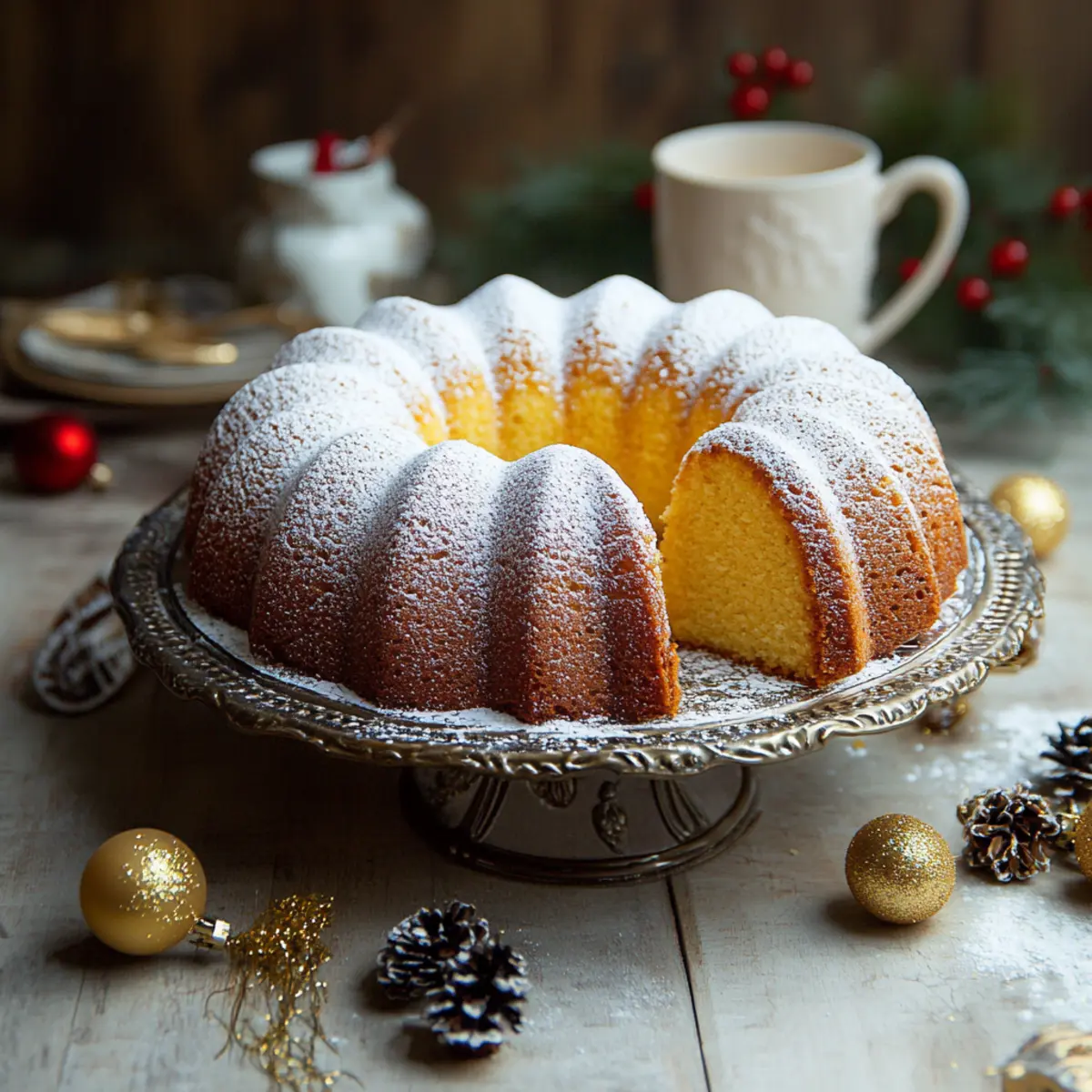 Eggnog Bundt Cake o5ikfh