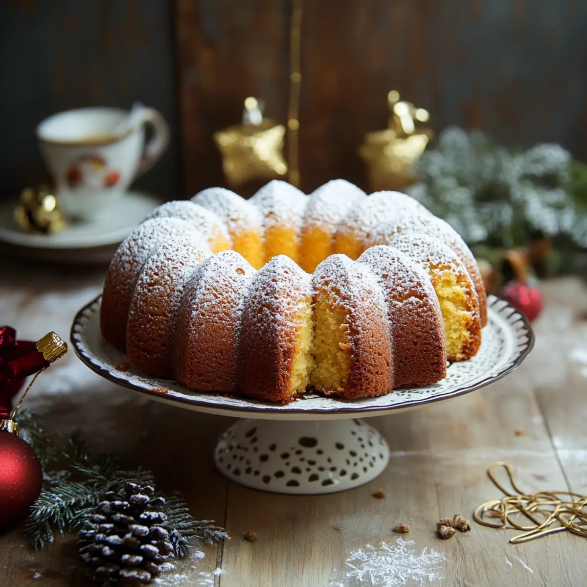 Indulgent Eggnog Bundt Cake - Your Easy Holiday Showstopper 4 Eggnog Bundt Cake