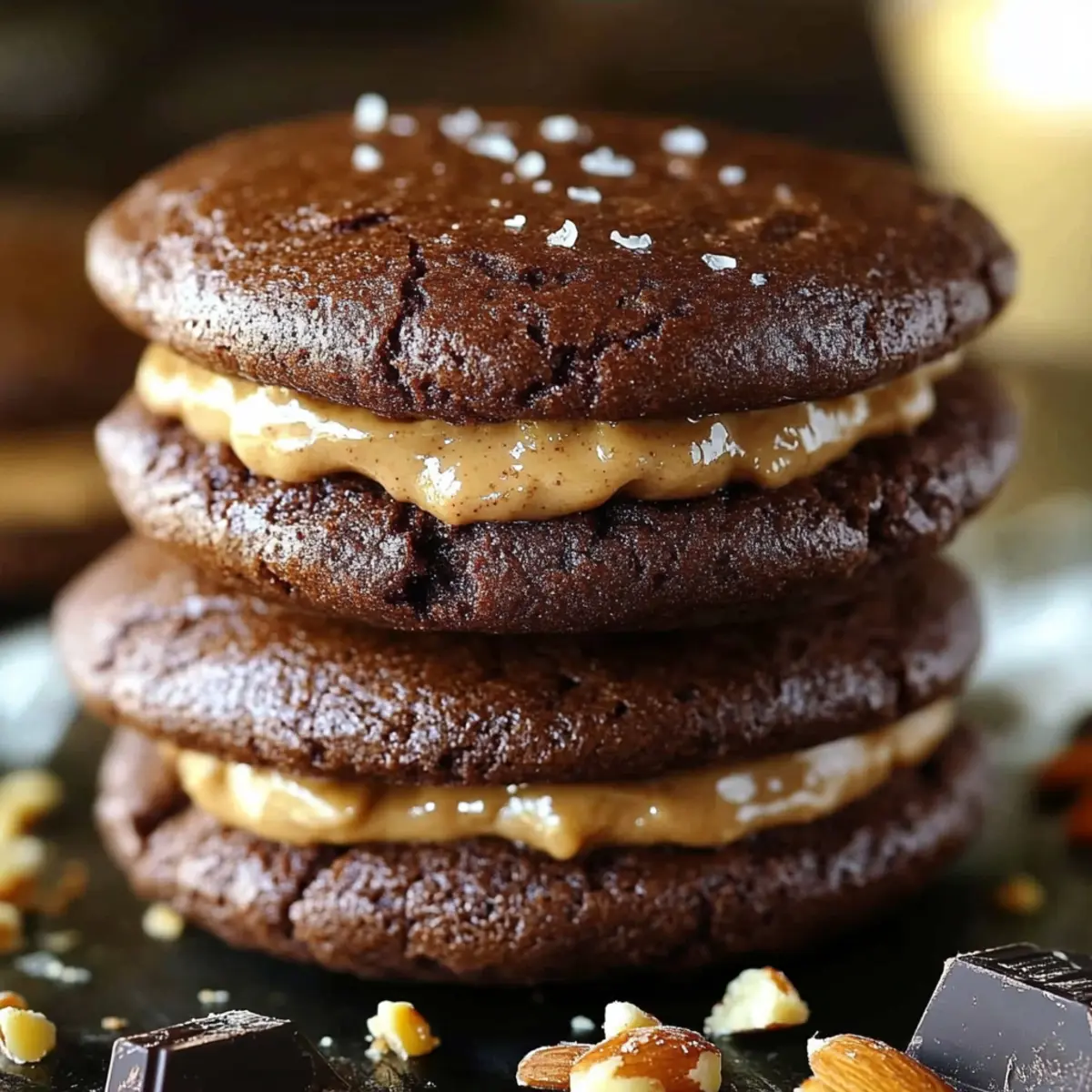 German Chocolate Whoopie Pies e1ascb