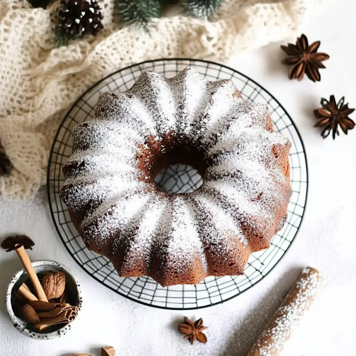 Gingerbread Bundt Cake dwdr0b