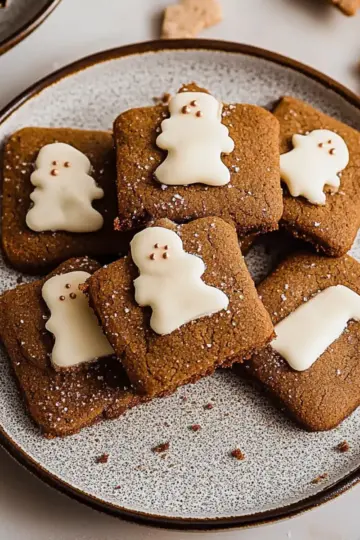 Gingerbread S’mores Cookies