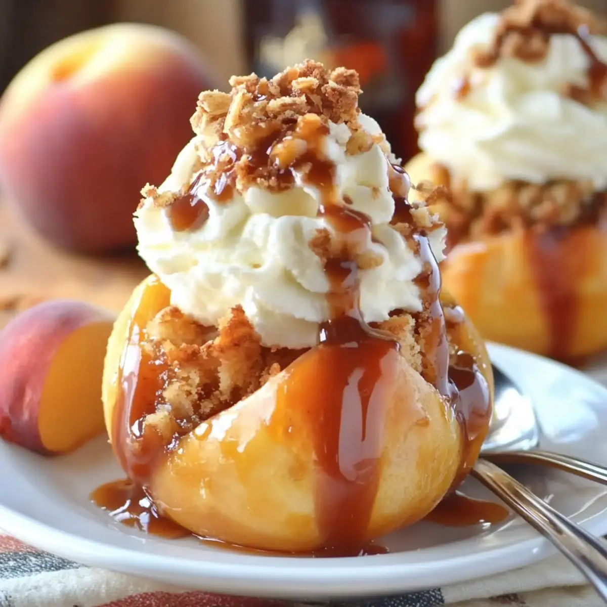 Grilled Peach Pound Cake Sundaes zedbh8