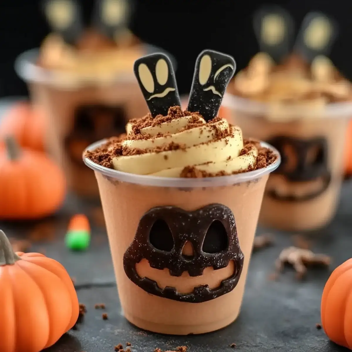 Spooktacular Halloween Dirt Cups: Easy, Fun No-Bake Treats 4 Halloween Dirt Cups