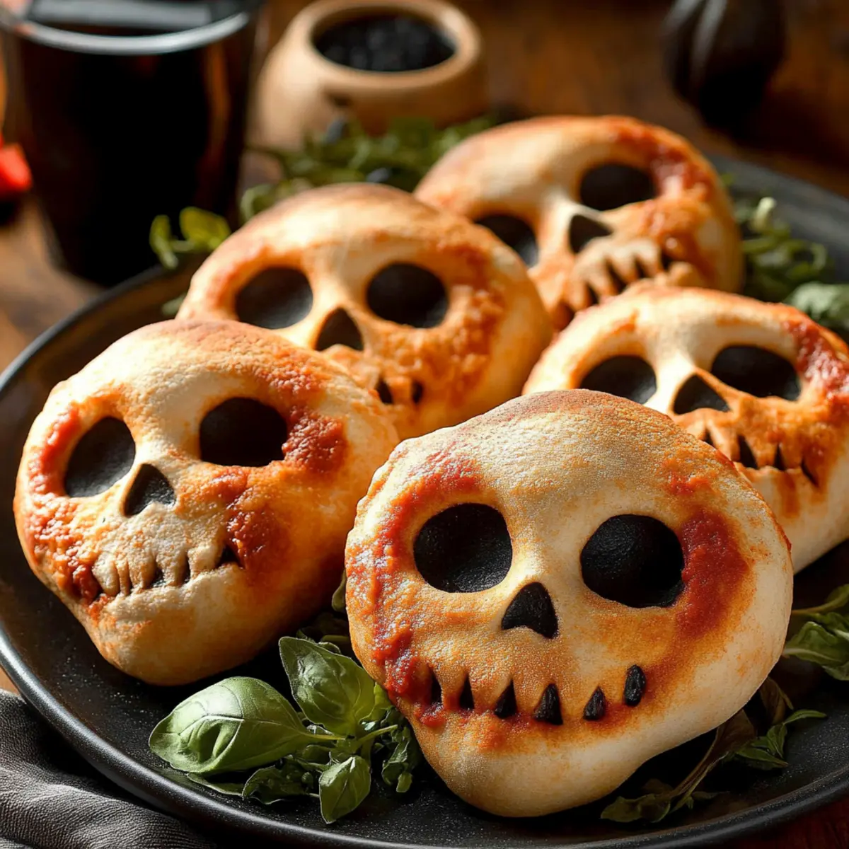 Halloween Pizza Skulls ykyge1