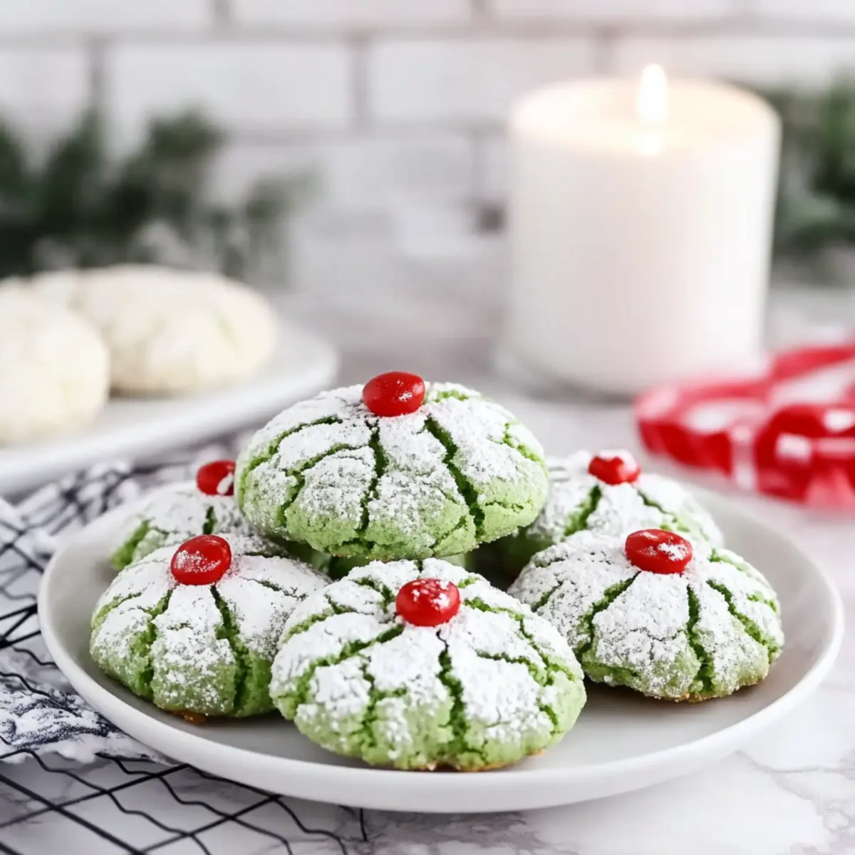 Delicious Homemade Grinch Crinkle Cookies for Holiday Cheer 4 Homemade Grinch Crinkle Cookies