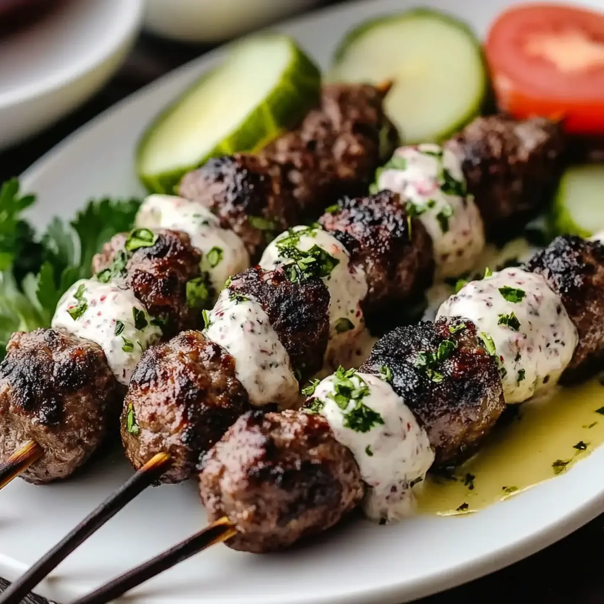 Kefta Beef Kabobs