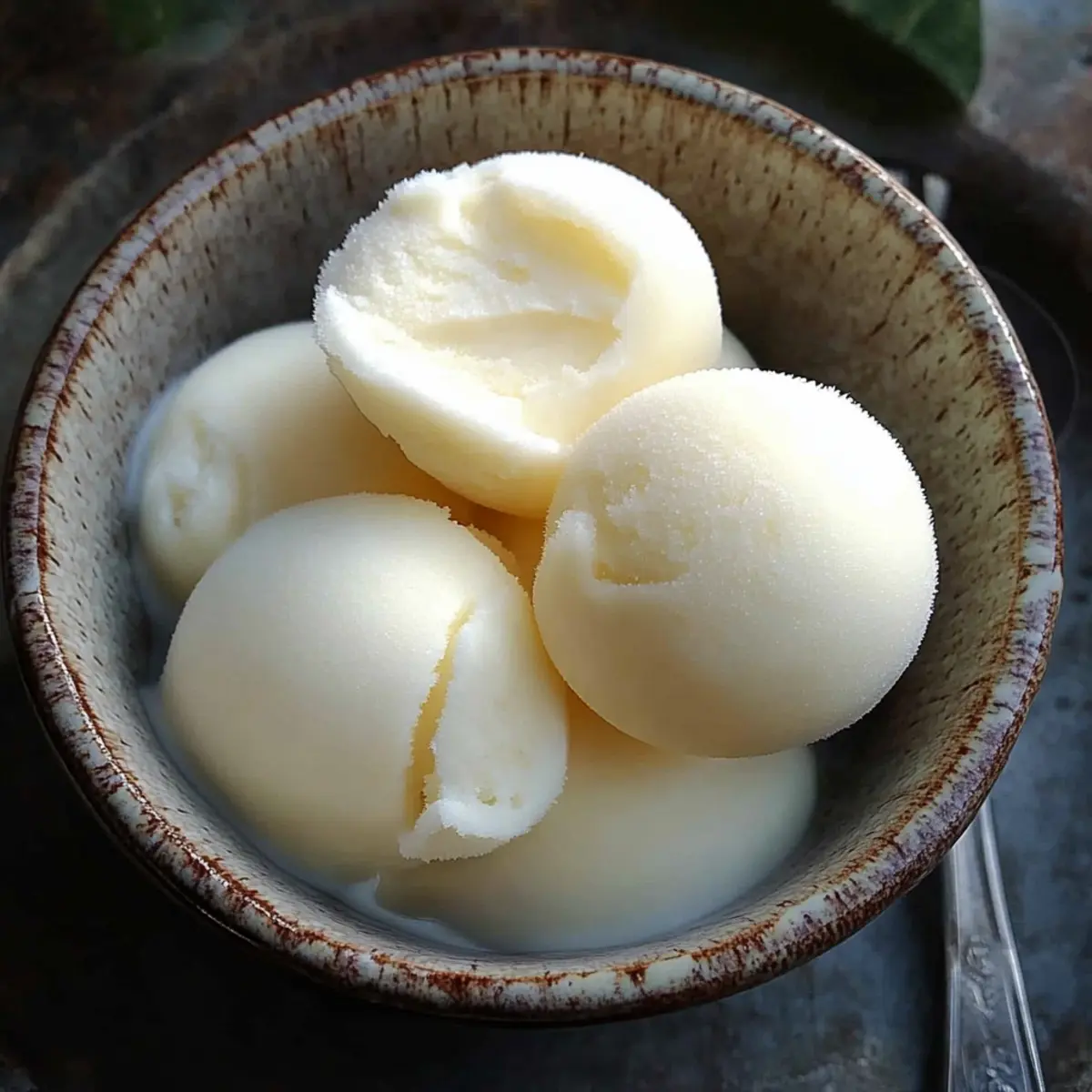Refreshing Lemon Sorbet That's Easy to Make at Home 4 Lemon Sorbet